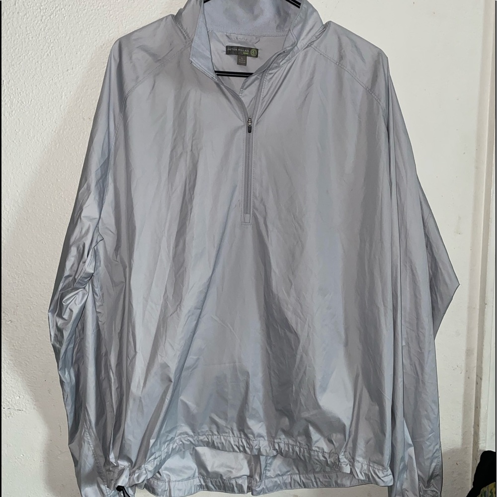 Peter millar 3/4 zip windbreaker NWTs sz L